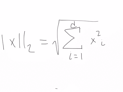? Q6 Norms and Distances [2pt] Distances and vector norms...
