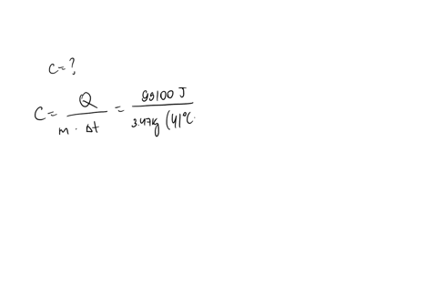 what-is-the-specific-heat-of-a-substance-that-requires-99100-j-of-thermal-energy-to-heat-347-kg-of-this-substance-from-15c-to-41c-96069