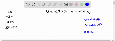 find-2u-3v-u-v-and-3u-4v-for-the-given-vectors-and-simplify-your-answers-completely-7-2-v-4-6-zu-3v-u-3u-4v-26213