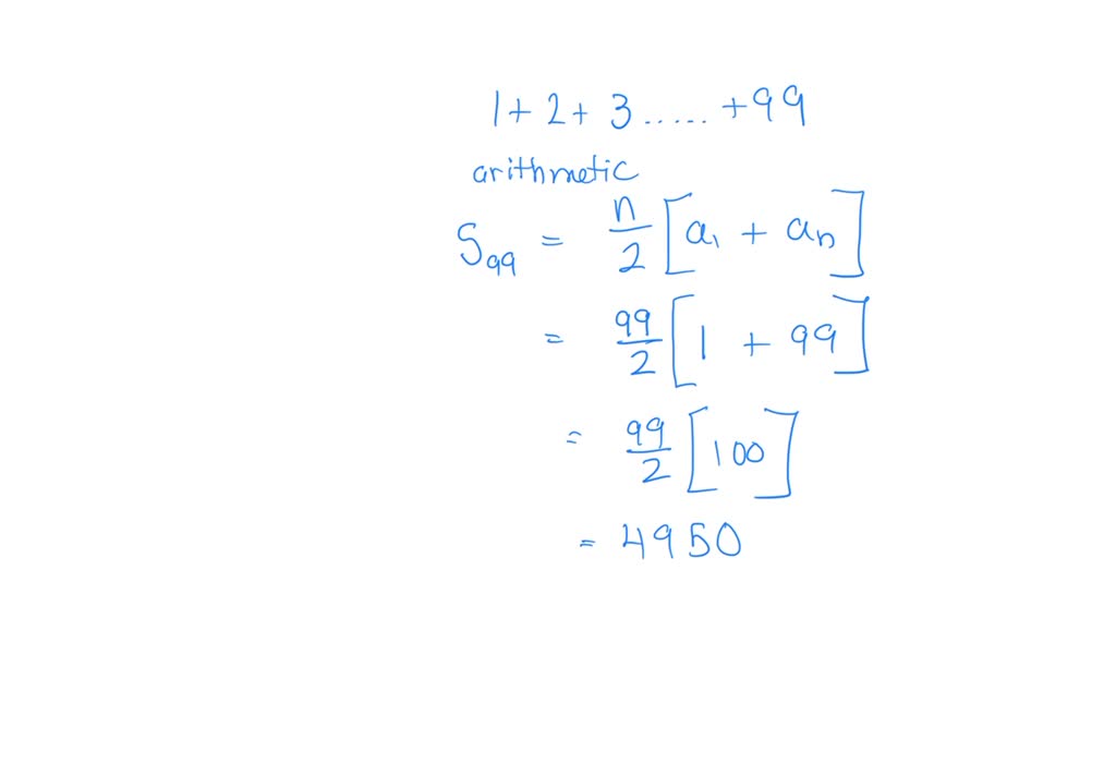 SOLVED: Prove that the sum of all positive integers less than 100 which ...