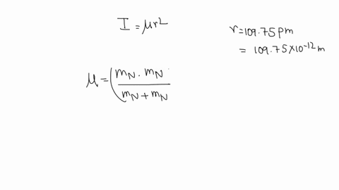 the-bond-length-of-n2-is-10975pm-use-the-high-temperature-approximation-to-calculate-the-rotational-partition-function-of-the-molecule-at-300k-63841