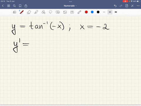 what-is-the-slope-of-the-line-tangent-to-the-graph-of-ytan1-x-at-x-2-the-slope-of-the-tangent-line-is-32985