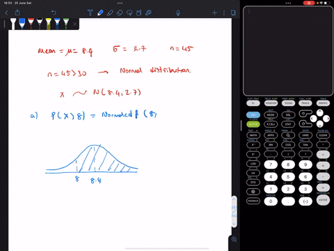 the-times-that-college-students-spend-studying-per-week-have-a-distribution-with-a-mean-of-84-hours-and-a-standard-deviation-of-27-hours-find-the-probability-that-a-an-individual-student-spe-79167