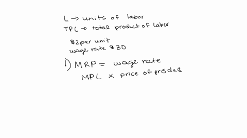 1-the-following-table-represents-a-purely-competitive-firm-in-the-labor-market-where-l-is-the-units-of-labor-tpl-is-the-total-product-of-labor-l-tpl-0-0-1-50-2-70-3-85-4-98-5-104-assume-that-price-of