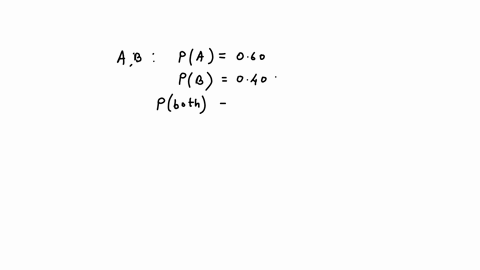 the-probability-of-a-is-060-the-probability-of-b-is-040and-the-probability-of-both-is-030-what-is-the-probability-of-a-and-b-a-020-b-070-080-e-060-29367