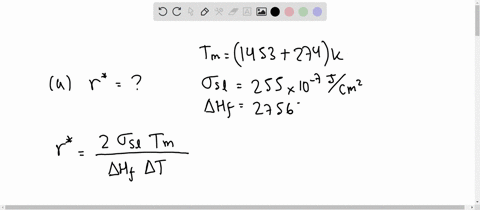 suppose-that-liquid-nickel-is-undercooled-until-homogeneous-nucleation-occurs-calculatea-the-critical-radius-of-the-nucleus-required-andb-the-number-of-nickel-atoms-in-the-nucleusassume-that-72518
