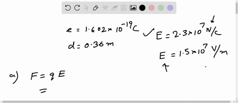 a-proton-charge-e1602times-10-19c-moves-a-distance-d036m-in-a-straight-line-between-points-a-and-b-in-a-linear-accelerator-the-electric-field-is-uniform-along-this-line-with-magnitude-e15times-107vm23