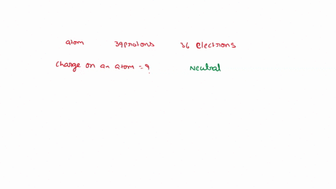 what-is-the-charge-of-an-ion-that-contains-39-protons-and-36-electrons-97106