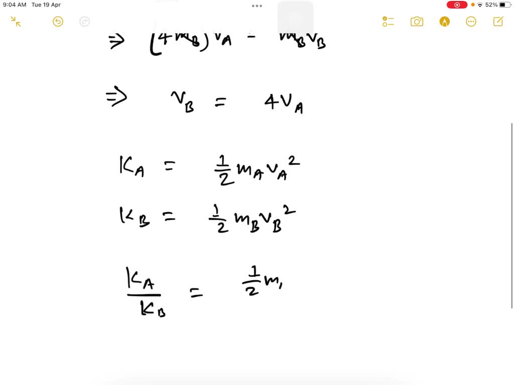 SOLVED: Two Particles, A And B, Have The Same Magnitude Of Their ...