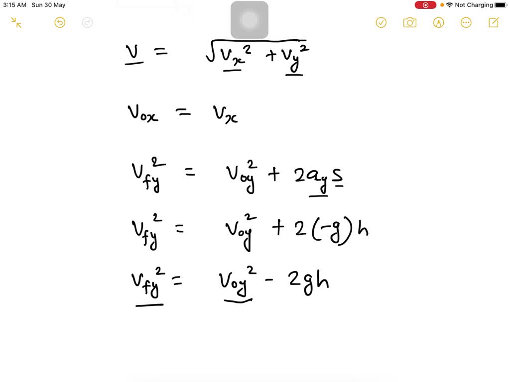 SOLVED: The drawing shows projectile motion at three points along the ...