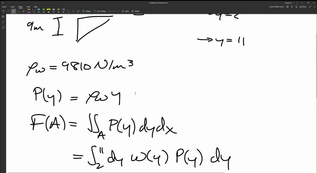 SOLVED Question The flat surface shown is submerged vertically in
