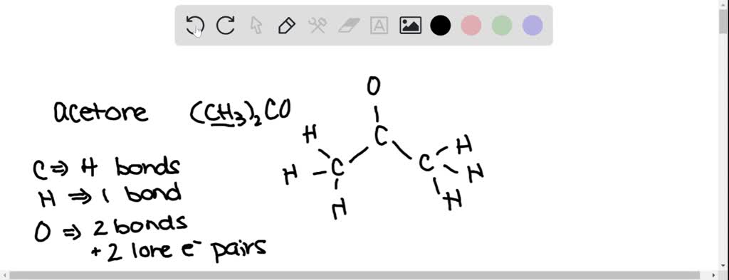 (ch3)2co Lewis Structure