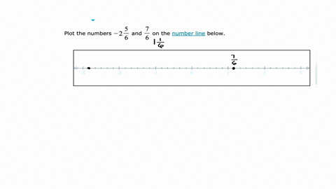 plot-the-numbers-2-56-and-76-on-the-number-line-below