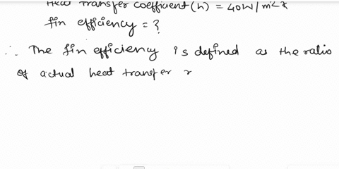 a-flat-surface-at-temperature-of-300-c-has-a-rectangular-section-cooling-fins-perpendicular-to-the-surface-projecting-into-a-fluid-at-20-c-there-are-125-fins-per-100-mm-and-the-fins-have-a-t-51934