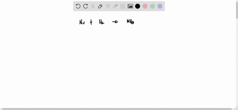 how-many-moles-of-nh3-are-produced-when-14-mol-of-h2-reacts-80702