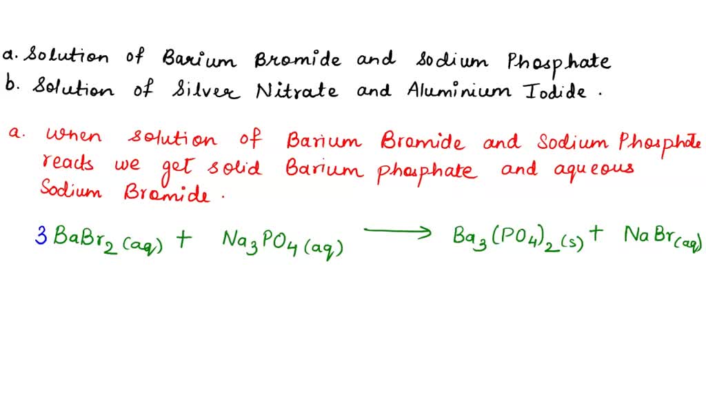 SOLVED Which the correct equation Including states of matter for the