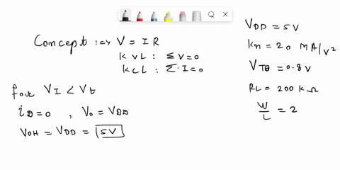question-consider-a-resistive-load-inverter-circuit-with-vdd-sv-kn20-mav2-vto-consider-a-resistive-load-inverter-circuit-with-vdd-sv-kn-20-uav2-vto-08v-rl-2ooko2-and-wl2-calculate-the-critic-46616