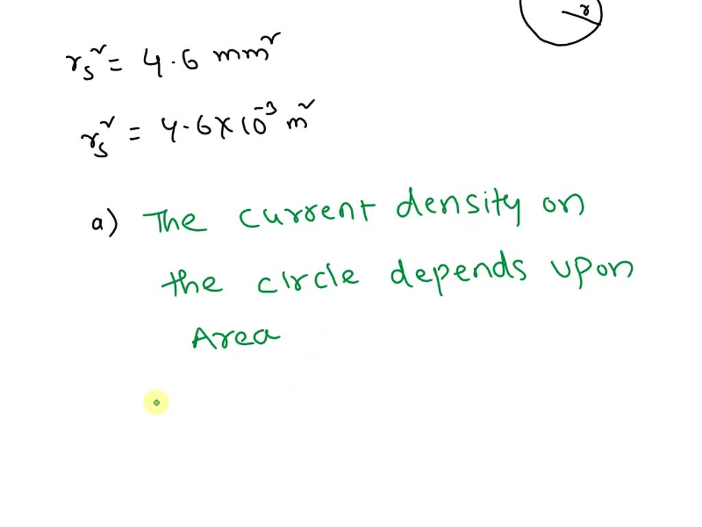 SOLVED: A certain cylindrical wire carries current. We draw a circle of ...