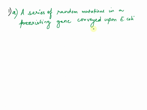 which-of-the-following-is-an-accurate-conclusion-drawn-from-the-e-coli-long-term-evolution-experiment-series-of-random-mutations-in-pre-existing-gene-conveyed-upon-e-coli-the-ability-to-use-69812