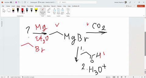 4prepare-ethylmagnesium-bromide-and-let-it-react-with-each-of-the-following-reagents-aco2-bpropanal-and-then-h3o