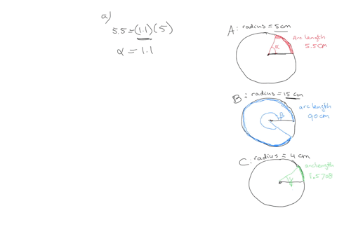 for-each-of-the-following-angles-assume-that-the-terminal-ray-of-the-angle-opens-up-in-the-counter-clockwise-direction-a-circle-with-a-radius-5-cm-long-is-centered-at-angle-as-vertex-and-ang-82758