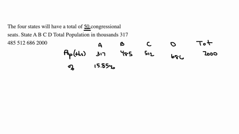 the-four-states-will-have-a-total-of-50-congressional-seats-state-a-b-c-d-total-population-in-thousands-317-485-512-686-2000