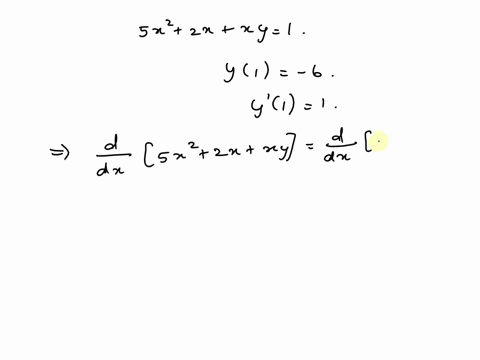 if-5-x-2-2-x-x-y-1-and-y-1-6-find-y-1-by-implicit-differentiation-51672