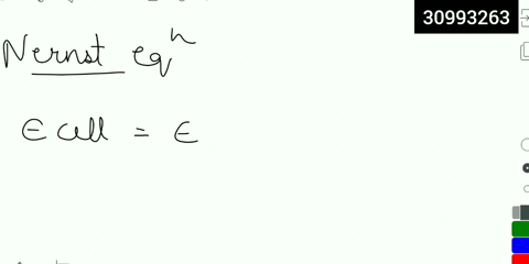 when-the-hg2-concentration-is-905x10-4-m-the-observed-cell-poteutial-at-298k-for-an-electrochemical-cell-with-the-following-reaction-is-1s03v-what-is-the-cr-comc-entration-3hg-aq-2crs-3hg-2c-37063