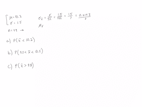 the-amount-of-time-that-a-customer-spends-waiting-at-an-airport-check-in-counter-is-a-random-variable-with-mean-102-minutes-and-standard-deviation-15-minutes-suppose-that-a-random-sample-of-60638