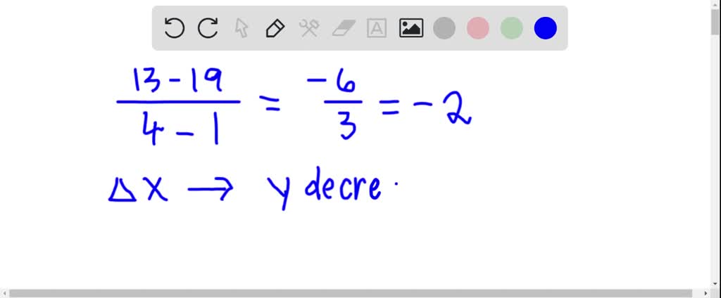 SOLVED: A linear relationship exists between the quantities whose ...