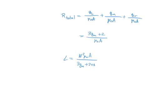 a-magnetic-circuit-with-two-coils-and-a-given-axis-of-movement-is-represented-below-the-cross-section-is-uniform-end-equal-throughout-the-upper-and-lower-yoke-left-leg-and-middle-leg-with-th-91952