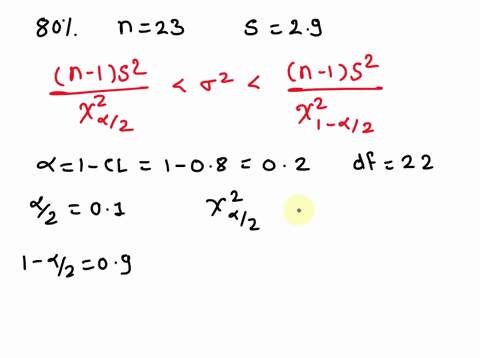 age-of-college-students-find-the-80-confidence-intervals-for-the-variance-and-standard-deviation-of-the-ages-of-seniors-at-oak-park-college-if-a-random-sample-of-23-students-has-a-standard-d-22468