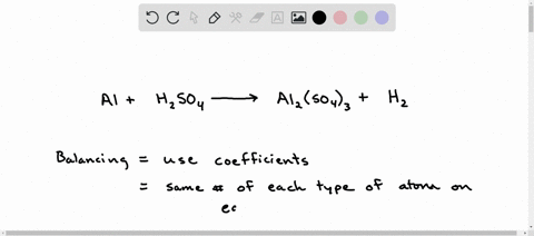 what-is-the-coefficient-of-hydrogen-h-2-when-the-following-equation-is-balanced-al-s-h-2so-4-aq-al-2so-4-3-aq-h-2-g-29696