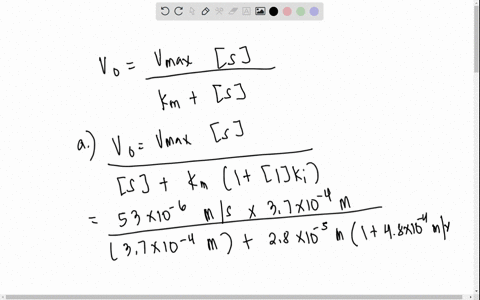 Percent Inhibition Calculation Percent inhibition for an inhibitor whose b plots for 0 11...