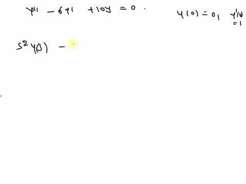 1-point-use-the-laplace-transform-to-solve-the-following-initial-value-problem-y-_-6y-l0y-0-y0-0-y-0-1-first-using-y-for-the-laplace-transform-of-yt-ie-y-lyt-find-the-equation-you-get-by-tak-70443