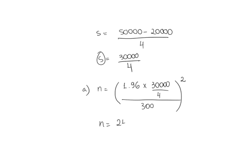 annual-starting-salaries-for-college-graduates-with-degrees-in-business-administration-are-generally-expected-to-be-between-20000-and-50000-assume-that-a-95-confidence-interval-estimate-of-t-62293