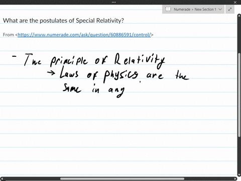 what-are-the-postulates-of-special-relativity
