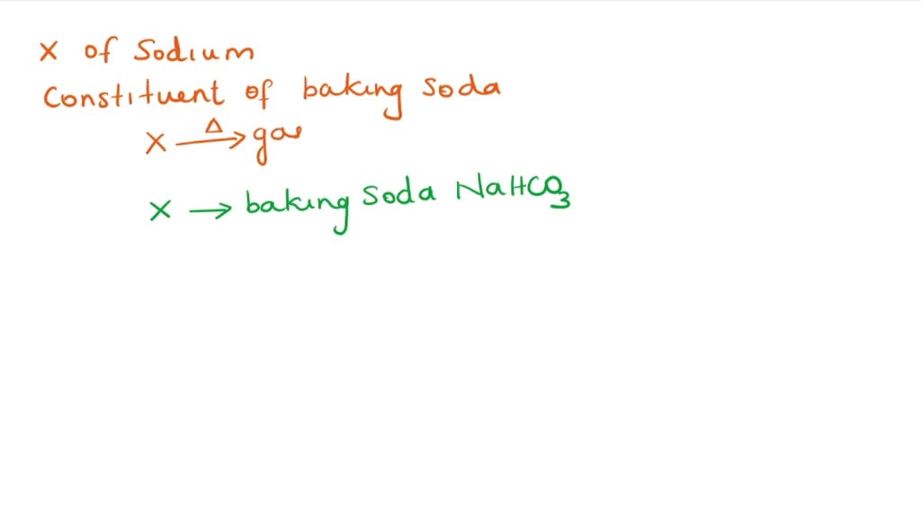 SOLVED a compound x of sodium forms a white powder it is constituent