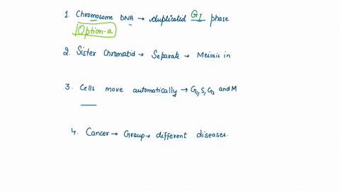 question-1-part-a-chromosomal-dna-is-duplicated-during-the-phase-of-the-cell-cycle-a-g1-b-g2-c-mitotic-d-s-part-b-sister-chromatids-separate-from-one-another-during-mitosis-in-a-anaphase-b-m-21838