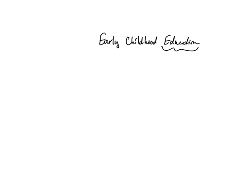 define-what-is-early-childhood-education