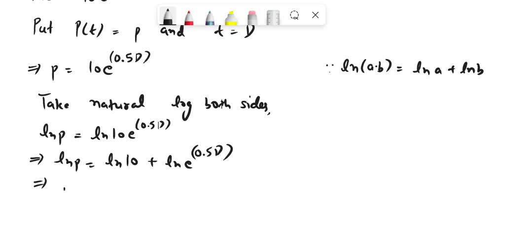 SOLVED: Seth was studying a population of fruit flies. The population ...