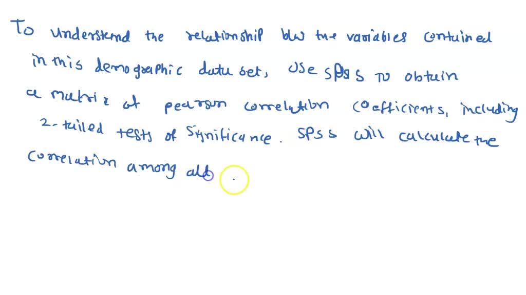 Solved Obtaining Correlation Coefficients With Dichotomous Variables Point Biserial And Phi