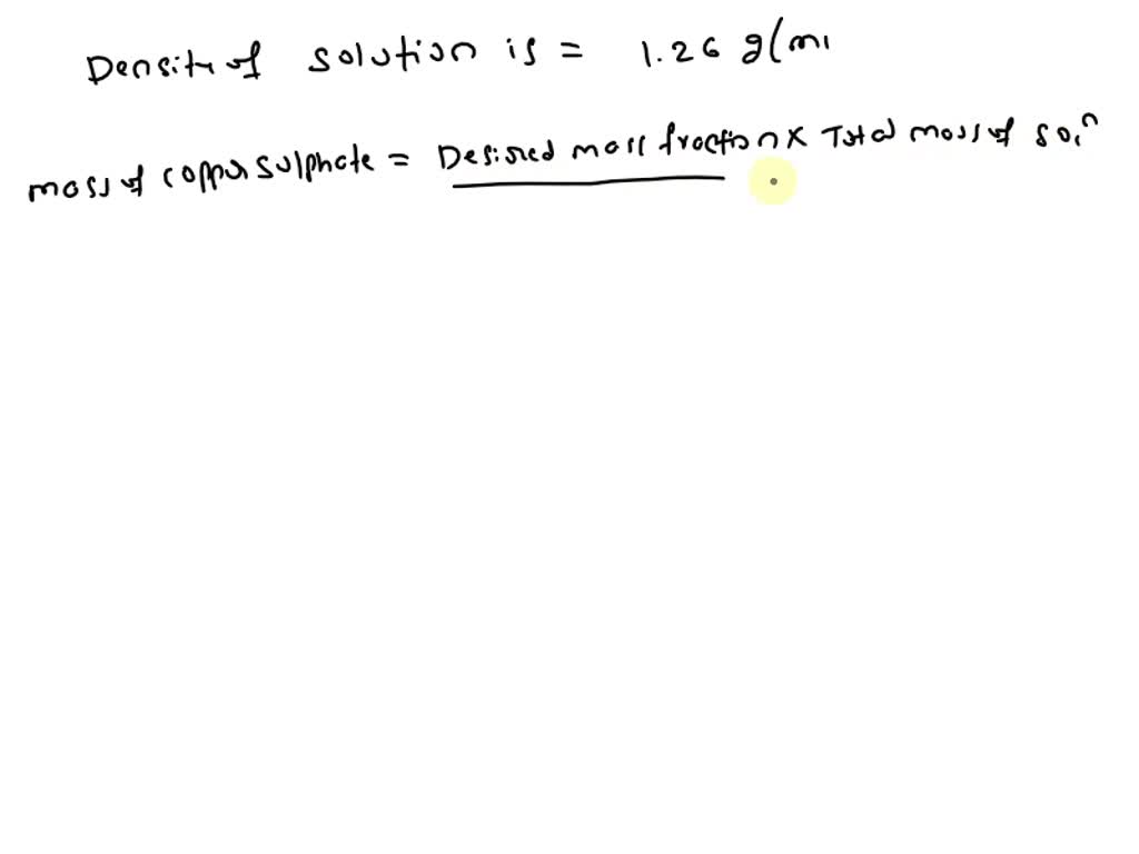 Solved How Many Grams Of Copper Sulfate Should Be Added To 150 Grams Of Water So That The 8813