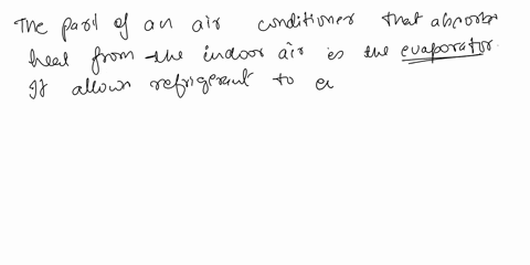which-part-of-an-air-conditioner-absorbs-heat-from-the-indoor-air-compressor-evaporator-condenser-wrong-expansion-valve-24884