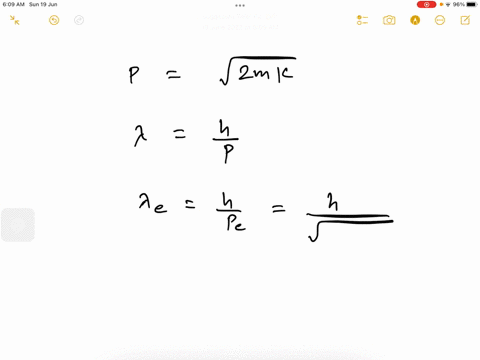 an-electron-and-a-proton-have-the-same-kinetic-energy-and-are-moving-at-speeds-much-less-than-the-speed-of-light-determine-the-ratio-of-the-de-broglie-wavelength-of-the-electron-to-that-of-t-70456