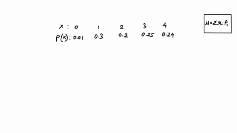 the-following-probability-distribution-of-x-is-presented-the-number-of-cups-of-coffee-a-person-drinks-in-1-working-day-x-0-1-2-3-4-f-x-001-03-02-025-024-calculate-the-expected-value-of-cups-33232