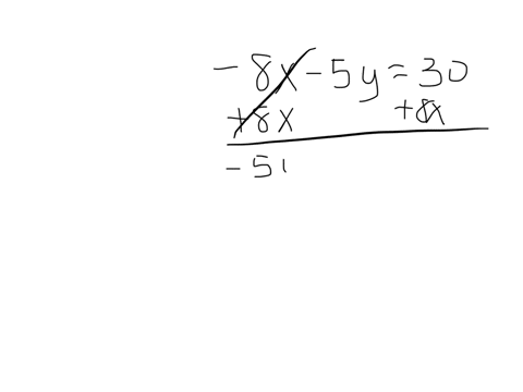 -8x-5y-30