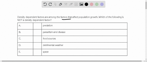 density-dependent-factors-are-among-the-factors-that-affect-population-growth-which-of-the-following-is-not-a-density-dependent-factor-a-predation-b-parasitism-and-disease-c-food-sources-d-d-78473