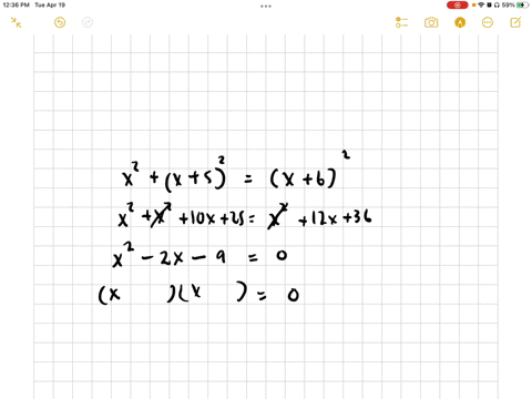 solve-the-following-problem-find-the-lengths-of-the-sides-of-the-triangle-the-length-of-the-short-side-x-is-units-the-length-of-the-short-side-x-5-is-units-and-the-length-of-the-longest-side-99292