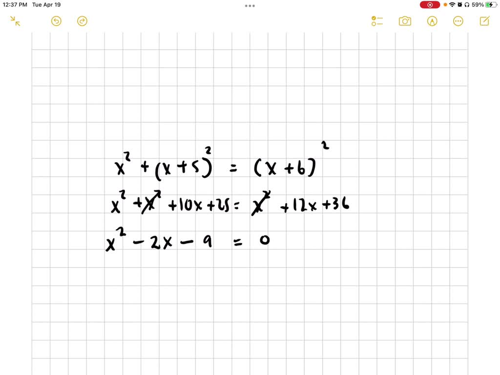 SOLVED Solve The Following Problem Find The Lengths Of The Sides Of 